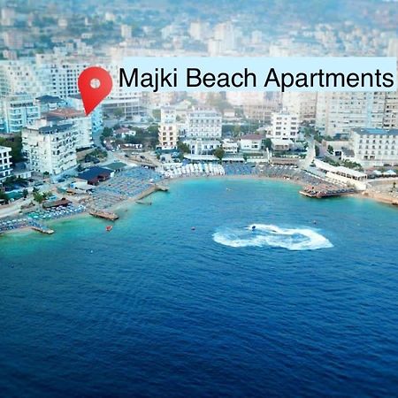 Majki Beach Apartments Sarande Bagian luar foto
