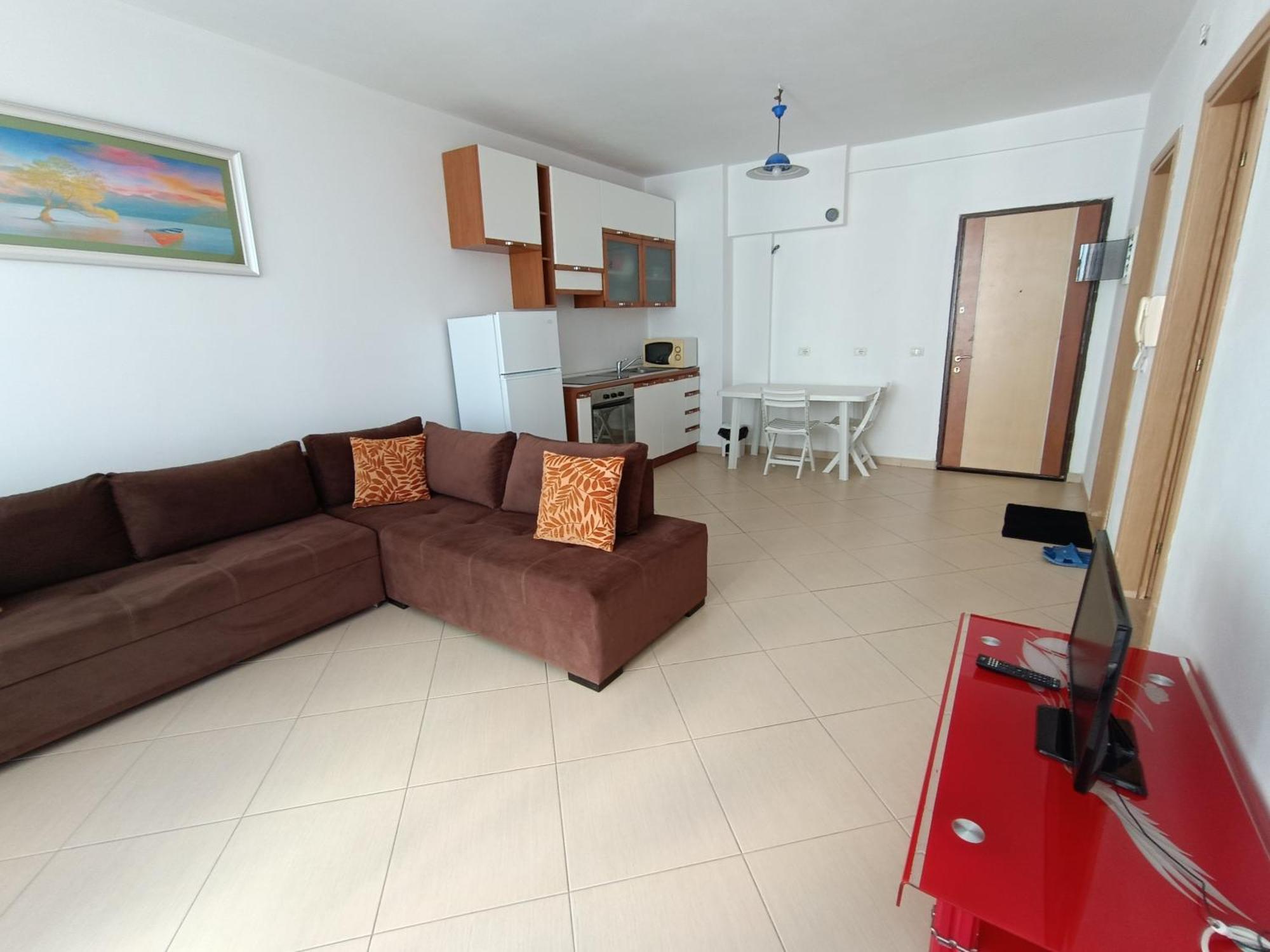 Majki Beach Apartments Sarande Bagian luar foto